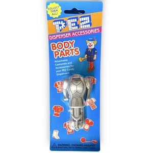 PEZ Dispenser Accessories Body Parts Attachable Costume Knight Vintage 1990s NOS
